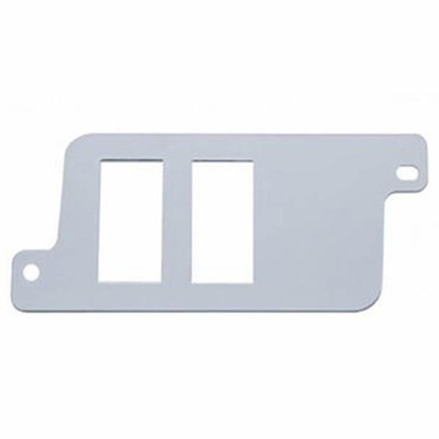 COLUMBIA 120 YEAR 2009 CHROME LOWER BOTTOM DASH SWITCH PANEL W2 OPENINGS