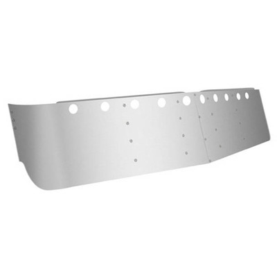 FL120 CLASSIC YEAR 1994 16 IN STAINLESS STEEL DROP VISOR W10 - 2 IN LIGHT HOLES