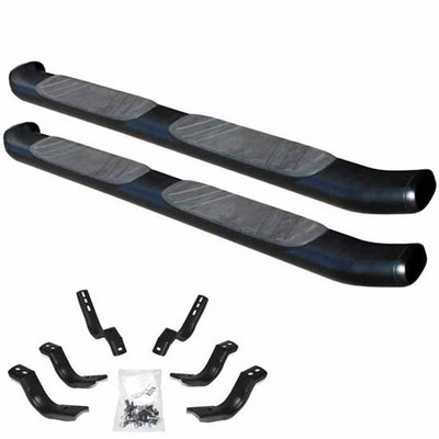 SILVERADO 1500 WITH AN EXTENDED CAB YEAR 2017 BLACK COMPOSITE SIDE STEP KIT