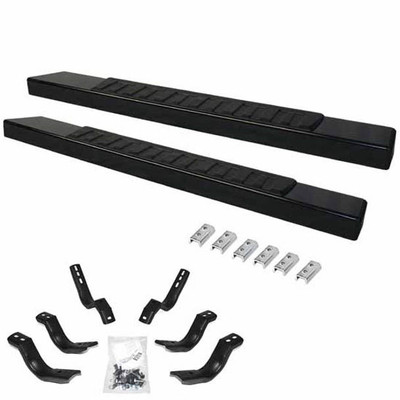 F-150 WITH A REGULAR CAB YEAR 2022 TEXTURED BLACK STEEL SIDE STEP KIT