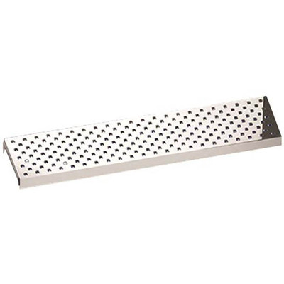 T800 CURVED GLASS YEAR 1996 STAINLESS STEEL BATTERYTOOLBOX BOTTOM STEP WTREAD PATTERN 39 IN LONG