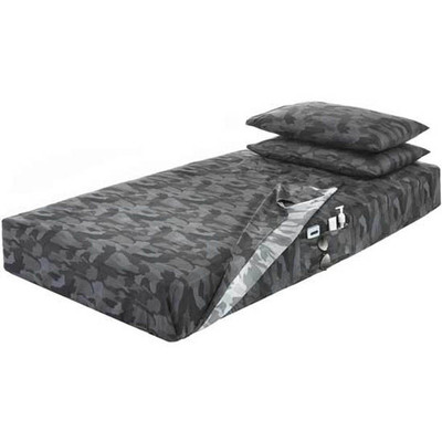 9900I YEAR 1999 35 X 79 X 7.5 IN GRAY CAMOUFLAGE BED SHEET SET