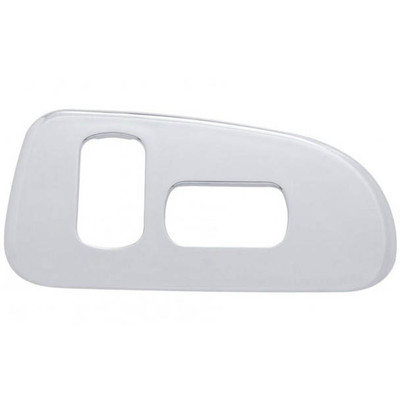 Peterbilt 389 Chrome Window Switch Trim 2 Openings Replacement