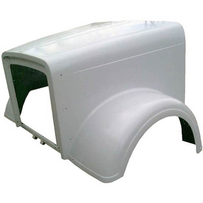 FL120 CLASSIC 120 BBC YEAR 2003 CUSTOM TRUK-RODZ FIBERGLASS HOOD