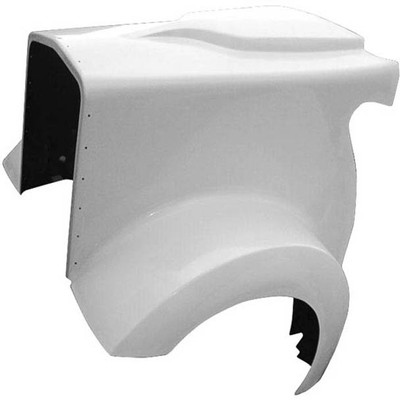 W900L AEROCAB YEAR 2003 FIBERGLASS RAPTOR HOOD WSHAVED HEADLIGHTS