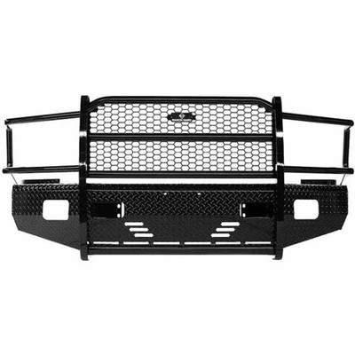 3500 YEAR 2013 SUMMIT SERIES BLACK STEEL FRONT BUMPER W GRILLE GUARD