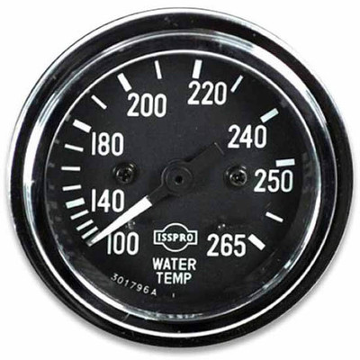 2.0625 Inch Mechanical Water Temp Gauge 100-265 F Backlit Replacement