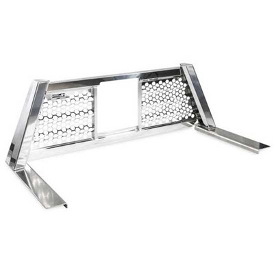 TUNDRA YEAR 2016 SIZE 2 SMOOTH ALUMINUM CAB RACK W OPEN WAVE TANK BRITE UPRIGHTS HONEYCOMB MESH SIDES
