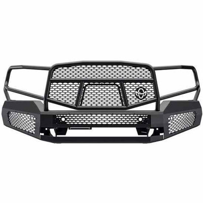 TACOMA YEAR 2017 MIDNIGHT SERIES BLACK STEEL WINCHREADY FRONT BUMPER 7 GAUGE W GRILLE GUARD SENSORS