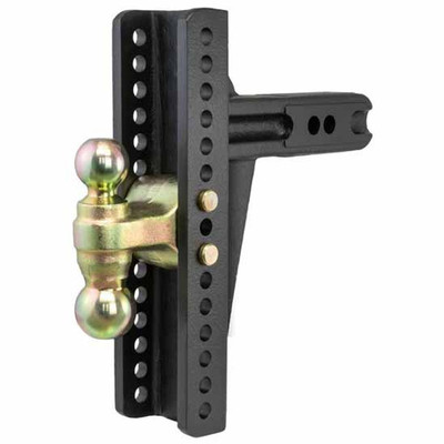 Adjustable Channel Mount Dual Ball With 8.875 Inch Rise Or 10.375 Inch Drop Rated To 20 000 Lbs. GTW Replacement