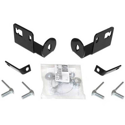 AICHI TOYOTA TUNDRA YEAR 2022 BLACK STEEL BULL BAR BRACKETS