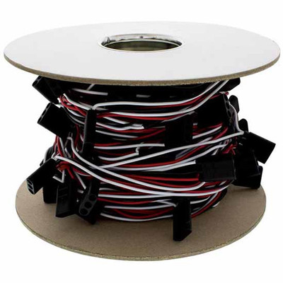 74 Feet Long Triple Female Bullet Plug Wire Harness 6 Inch Lead 150 Plugs Replacement