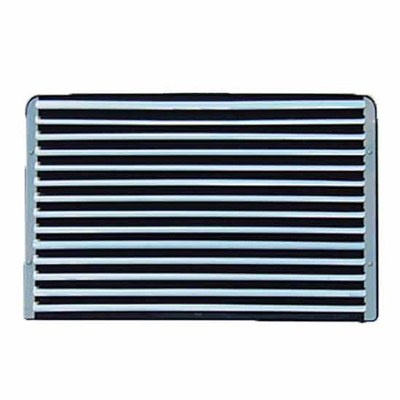 9900I 124 BBC YEAR 2018 STAINLESS STEEL GRILLE WITH 14 LOUVERED HORIZONTAL BARS