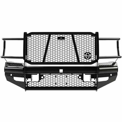3500 YEAR 2020 LEGEND SERIES BLACK STEEL FRONT BUMPER W GRILLE GUARD SENSORS