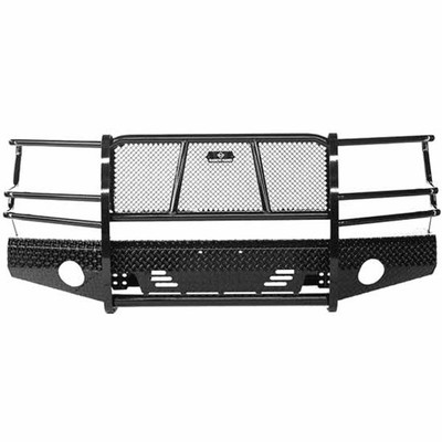TUNDRA YEAR 2013 BLACK STEEL FRONT BUMPER W GRILLE GUARD