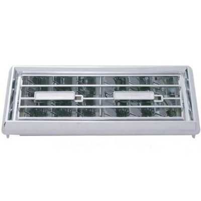 Chrome Plastic Sleeper AC Vent For Kenworth Replacement