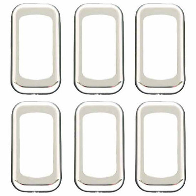 Rockwood Chrome Rocker Switch Cover 6 Pack Replacement
