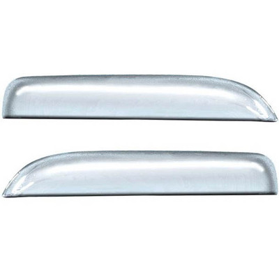 Chrome Chop Top Side Window Deflectors For Kenworth T680 AND T880 Replacement
