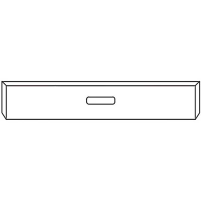 FL120 CLASSIC YEAR 2005 20IN AMER EAGLE BOXED END BUMPER W8IN EARS BUMPER WMOUNT TOWHITCH HOLES WBOLTLESS UST