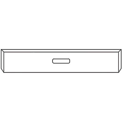 FLC120 SBA YEAR 1984 20IN AMER EAGLE BOXED END BUMPER W8IN EARS BUMPER WMOUNT TOWHITCH HOLES WBOLTLESS UST