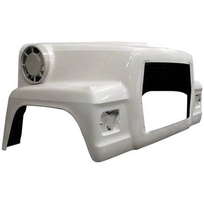 LT SERIES YEAR 1979 WILL RETRO FIT OLDER MODEL LT TRUCKS W ROUND HEADLIGHTS FIBERGLASS HOOD WSQUARE HEADLIGHT