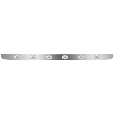CORONADO YEAR 2023 STAINLESS STEEL BUMPER LIGHT BARS W/ 12 P3 AMBER/CLEAR LEDS
