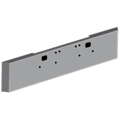 FREIGHTLINER CLASSIC XL 132 YEAR 1997 STEEL 20IN TEXAS MITERED END BUMPER 10 GAUGE W/ MOUNT AND TOW HOLES Replacement