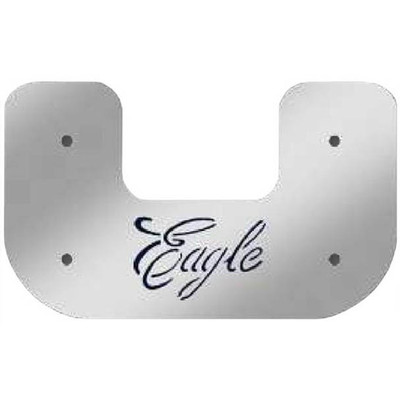9900I 120 BBC YEAR 2012 12IN STAINLESS STEEL FRONT FLAP WEIGHT W/ EAGLE SCRIPT
