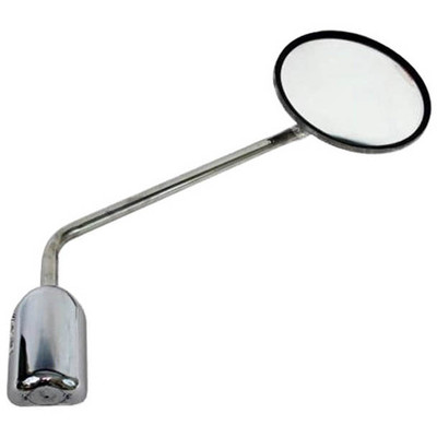 KENWORTH T300 YEAR 2002 8.5IN STAINLESS STEEL CONVEX SIDE MIRROR KIT FOR DRIVER OR PASSENGER SIDE