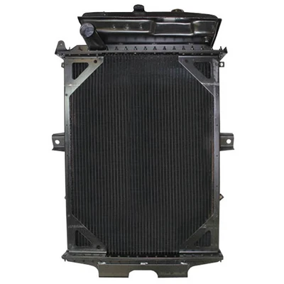 KENWORTH W900B YEAR 2000 4 ROW COPPER BRASS RADIATOR W/ SURGE TANK 40X27.562X2.062IN Replacement