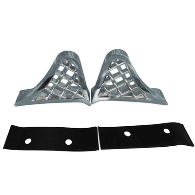 PETERBILT 379 YEAR 1997 CHROME PLATED ALUMINUM FENDER STEPS REAR Replacement