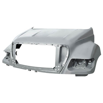 FORD F650 YEAR 2008 FIBERGLASS HOOD SHELL 37 1/2IN CENTERLINE Replacement