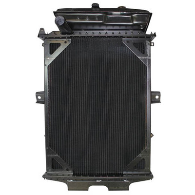 KENWORTH W900B YEAR 2006 4 ROW COPPER BRASS RADIATOR W/ SURGE TANK 40X27.562X2.062IN Replacement