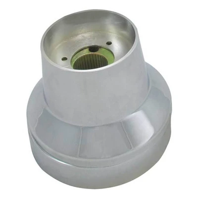 FREIGHTLINER FLD112 SBA YEAR 1990 CHROME 3 HOLE STEERING WHEEL HUB ADAPTER Replacement