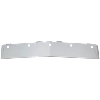 T680 YEAR 2021 12IN STAINLESS STEEL STRAIGHT DROP VISOR W/ 5 .75IN LIGHT HOLES