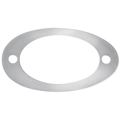 CASCADIA 125 YEAR 2015 CHROME PLASTIC FRONT SIDE TURN LIGHT SIGNAL BEZEL