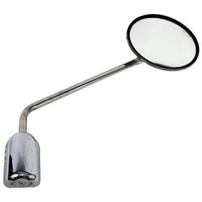 FORD F750 YEAR 2009 8.5IN STAINLESS STEEL CONVEX SIDE MIRROR KIT FOR DRIVER OR PASSENGER SIDE Replacement