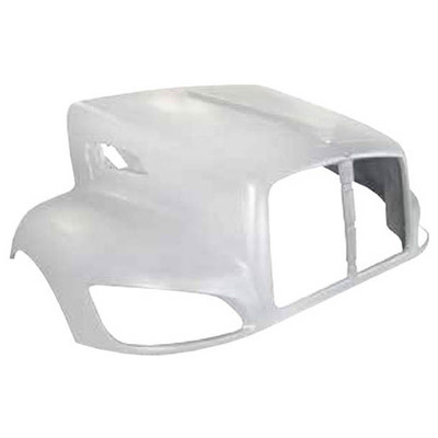 KENWORTH T370 YEAR 2009 FIBERGLASS HOOD SHELL 46IN CENTERLINE Replacement