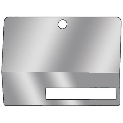 T800 YEAR 1989 STAINLESS STEEL GLOVE BOX COVER W CUTOUT