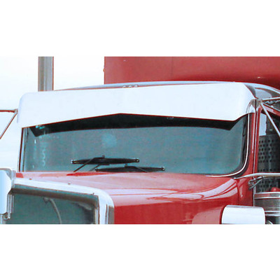 KENWORTH T660 YEAR 2008 11 TO 7IN ALUMINUM REVERSE BOWTIE DROP VISOR SIDE MOUNT