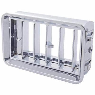 FREIGHTLINER FLD112 YEAR 2007 CHROME PLASTIC AC VENT WOUT LOUVERS Replacement