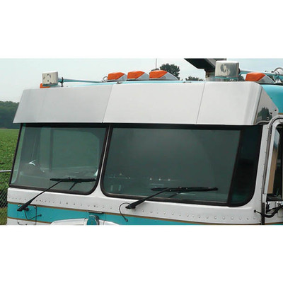 KENWORTH K100 CABOVER YEAR 1976 11IN STAINLESS STEEL DROP VISOR Replacement