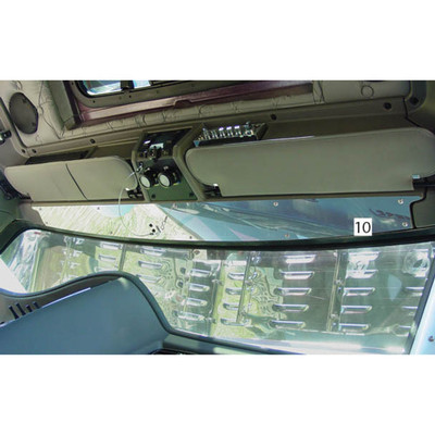 T600 AEROCAB YEAR 1999 STAINLESS STEEL LOWER ACCENT HEADLINER TRIM