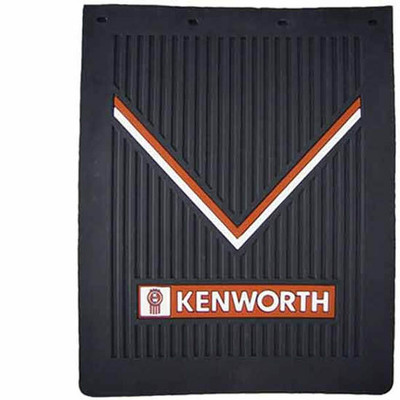 KENWORTH W900L YEAR 2021 24X30IN BLACK RUBBER KENWORTH LOGO MUD FLAP REAR Replacement