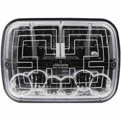 1990 Chevrolet Chevy Kodiak 5x7in High/Low Beam 12-Diode LED Headlight w/ MaxxHeat Replacement