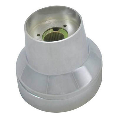 FREIGHTLINER FLD120 SBA YEAR 1998 CHROME 3 HOLE STEERING WHEEL HUB ADAPTER Replacement
