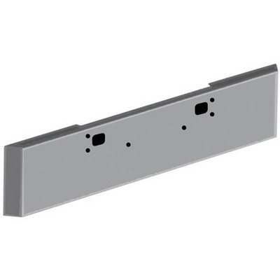 Chrome SS 18 Inch Texas Mitered End Bumper 10 Gauge W Tow Holes For Kenworth W900B and W900L Replacement