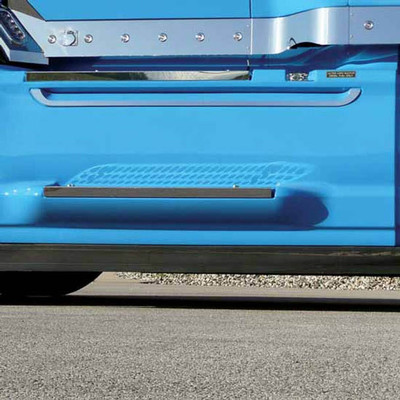 INTERNATIONAL PROSTAR YEAR 2015 STAINLESS STEEL UNDER DOOR LONG FAIRING TRIM PAIR Replacement