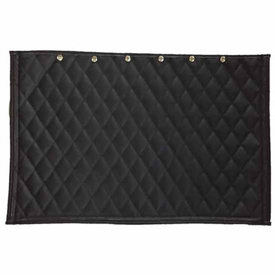 379 YEAR 1990 25.25X30IN WIDE BROWN QUILTED VINYL FRONT FENDER COVERS PAIR