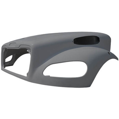 FREIGHTLINER M2 106 YEAR 2019 TPHD FIBERGLASS HOOD SHELL W/ OUT BEZEL CUTOUTS 39 IN LENGTH Replacement